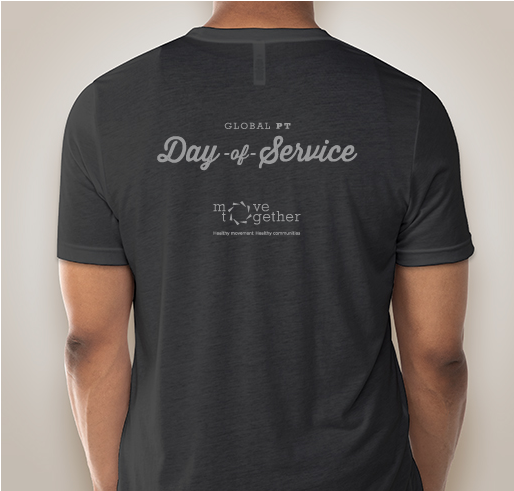 PT Day of Service - October 10th, 2020 Fundraiser - unisex shirt design - back