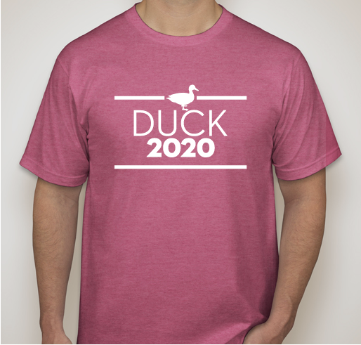 Duck 2020: Support brain injury survivors! Fundraiser - unisex shirt design - front
