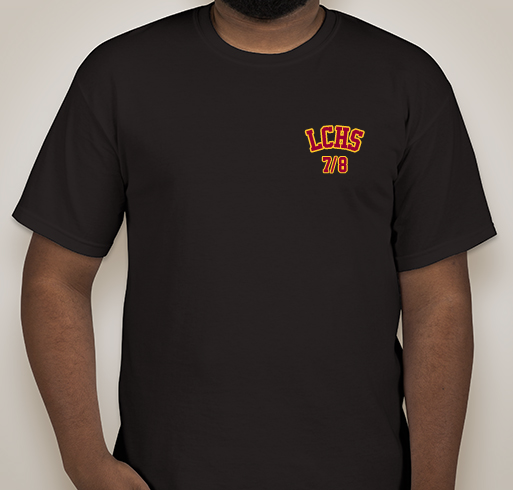 LCHS 7/8 Spirit Wear Fundraiser - unisex shirt design - front