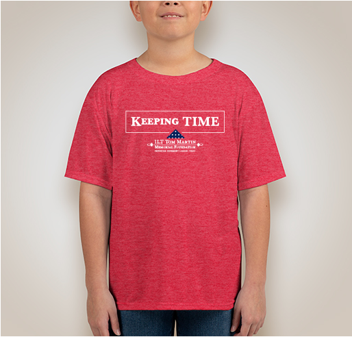 Project Keeping TIME - for kids! Fundraiser - unisex shirt design - front