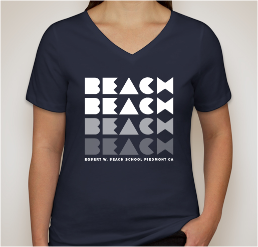 Beach Adult Unisex and Womens Tees (youth sizes available!) Fundraiser - unisex shirt design - front