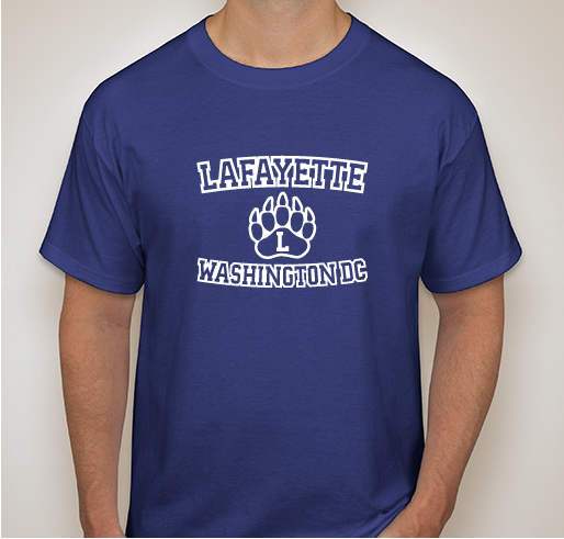 Lafayette Grizzly Gear Bear Claw Design shirt design - zoomed