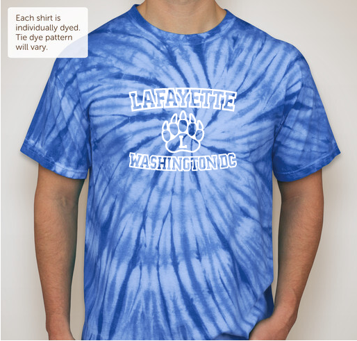 Lafayette Grizzly Gear Bear Claw Design shirt design - zoomed