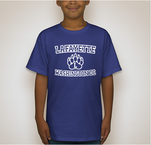 Lafayette Grizzly Gear Bear Claw Design Fundraiser - unisex shirt design - front