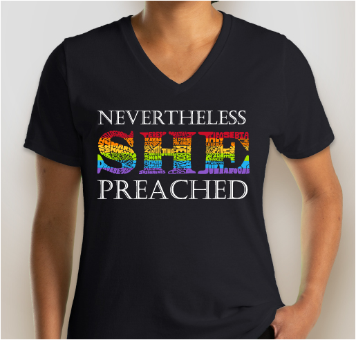 Nevertheless She Preached 2020 Fundraiser - unisex shirt design - front