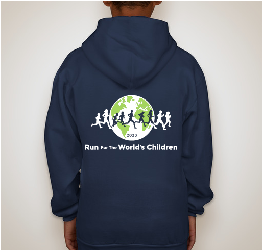 Run for the World's Children shirt design - zoomed