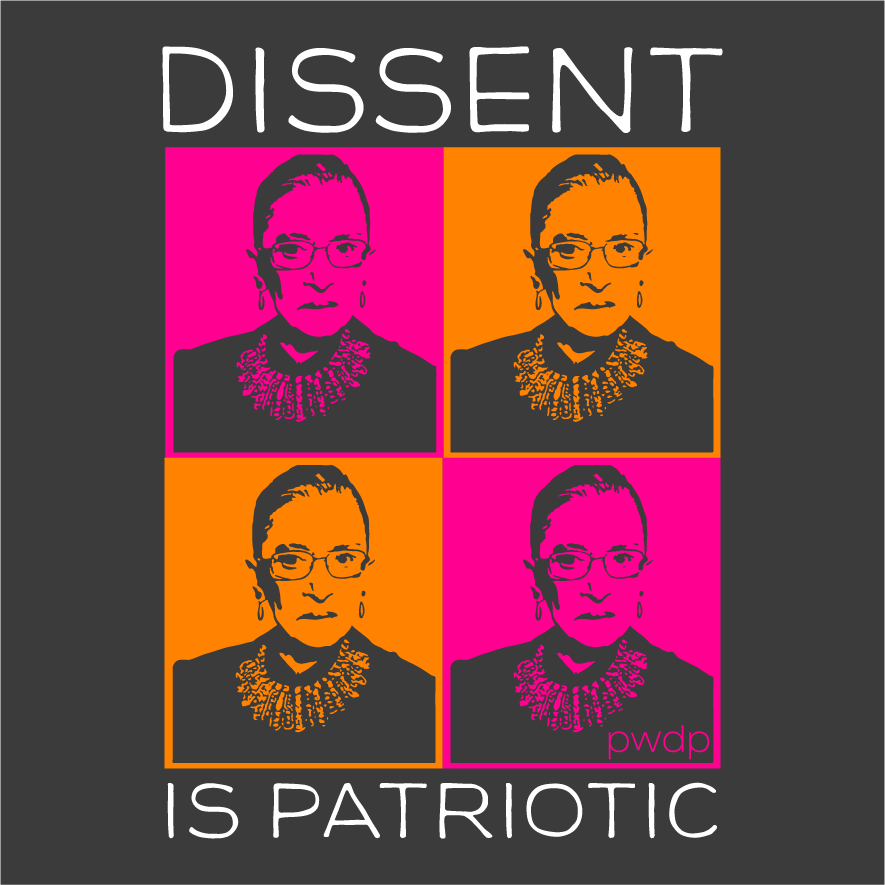 Dissent is Patriotic shirt design - zoomed