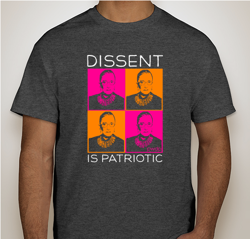 Dissent is Patriotic Fundraiser - unisex shirt design - front