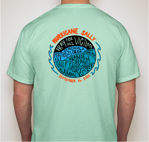 Hurricane Sally Relief Fundraiser - unisex shirt design - back