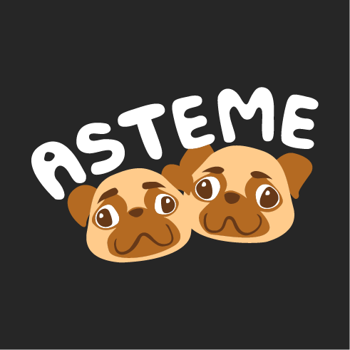 ASTEME Mask: September 2020 shirt design - zoomed