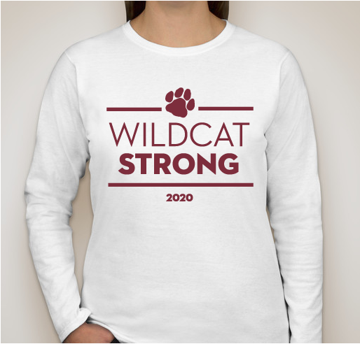 We Are Wildcat Strong! *** Somos Wildcat Fuerte! Fundraiser - unisex shirt design - front