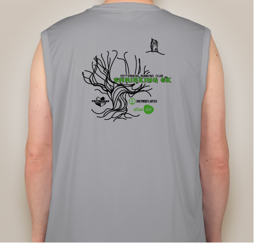 PHRC Shrieking 6k Fundraiser - unisex shirt design - back