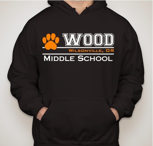 Wood Middle School Fall Spirit Wear Fundraiser - unisex shirt design - front