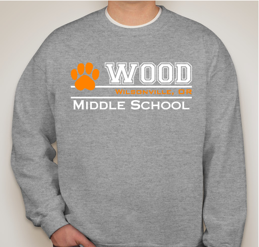 Wood Middle School Fall Spirit Wear Fundraiser - unisex shirt design - front