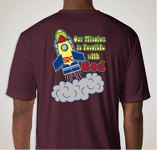 2020-21 School Spirit Shirt Fundraiser - unisex shirt design - back