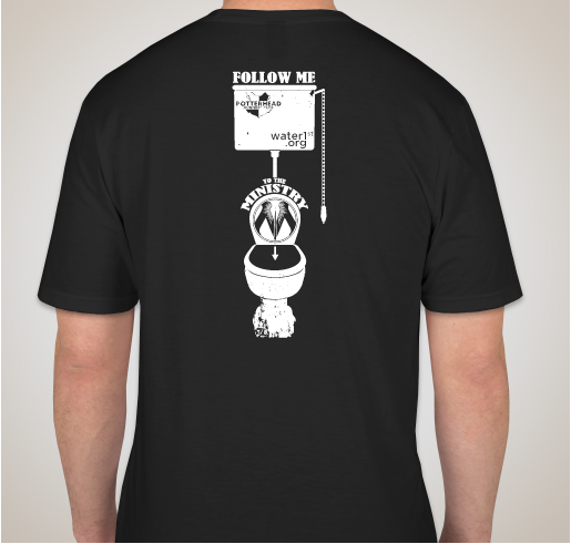 PHRC Undesirable No. 2 Fundraiser - unisex shirt design - back