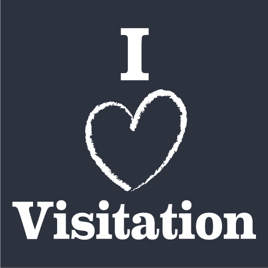 I love Visitation Shirts shirt design - zoomed