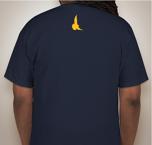 Campanile Peregrines Fundraiser - unisex shirt design - back