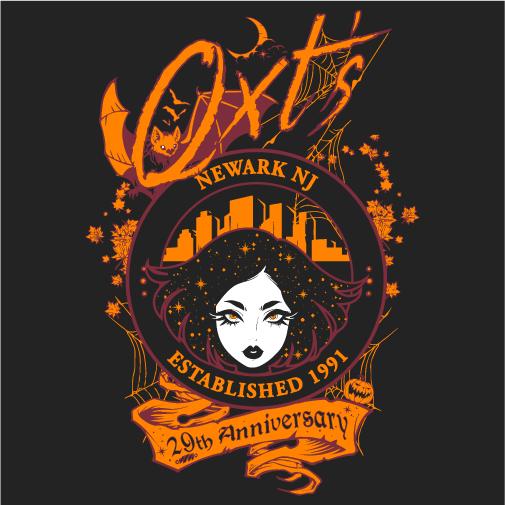 QXT’s 29th Anniversary shirt design - zoomed