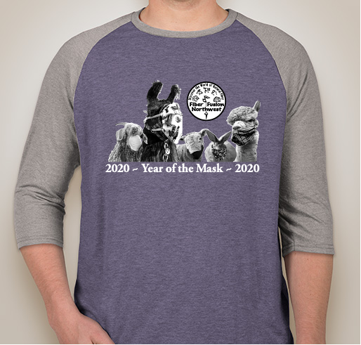 Fiber Fusion Northwest 2020 Shirt Fundraiser Fundraiser - unisex shirt design - front