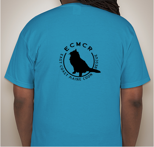 Fundraiser to benefit East Coast Maine Coon Rescue Fundraiser - unisex shirt design - back