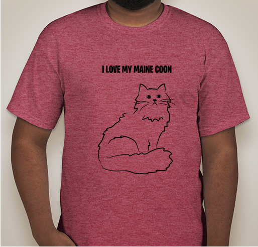 Fundraiser to benefit East Coast Maine Coon Rescue Fundraiser - unisex shirt design - front