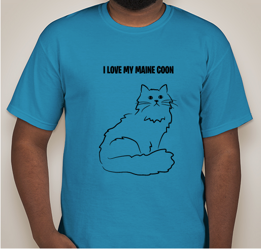Fundraiser to benefit East Coast Maine Coon Rescue Fundraiser - unisex shirt design - front