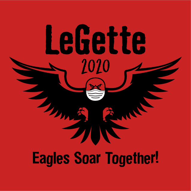 Earl LeGette 2020 Spiritwear shirt design - zoomed