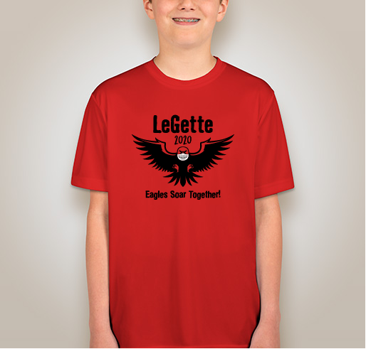 Earl LeGette 2020 Spiritwear Fundraiser - unisex shirt design - back