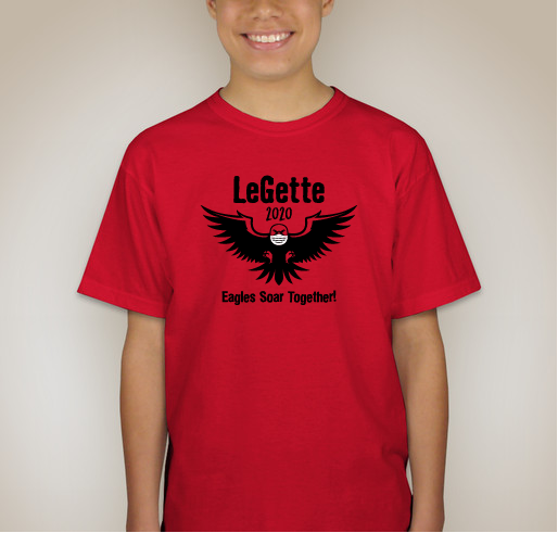 Earl LeGette 2020 Spiritwear Fundraiser - unisex shirt design - back