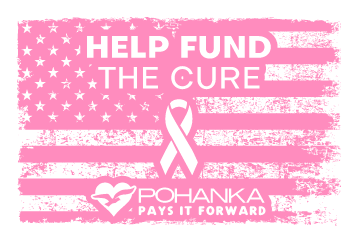 HELP FUND THE CURE with Pohanka Pays it Forward shirt design - zoomed
