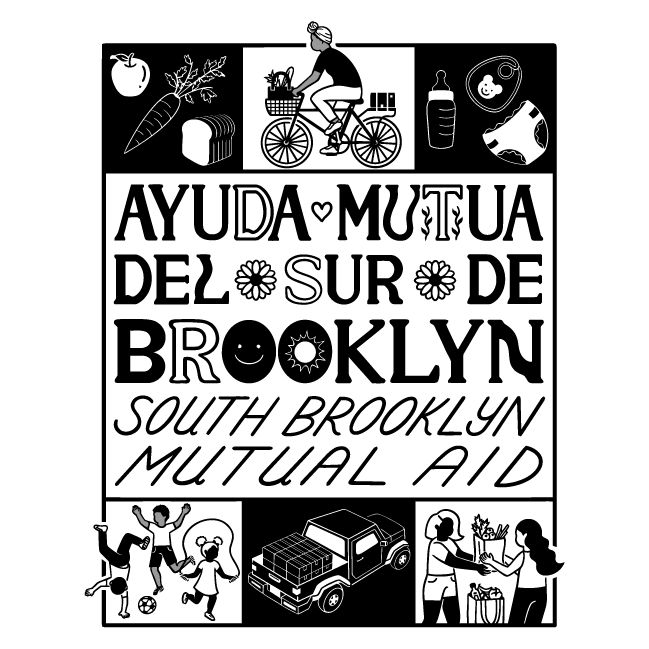 South Brooklyn Mutual Aid Fundraiser T-shirt shirt design - zoomed