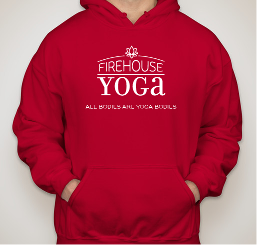 Support Firehouse Yoga in Lakewood, OH Fundraiser - unisex shirt design - front