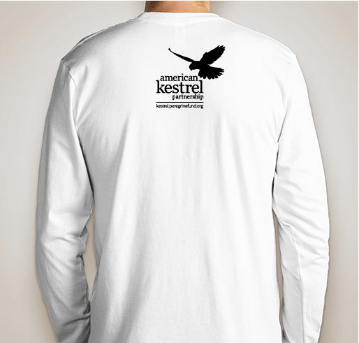 American Kestrel Partnership 2020: Salt Shirts Fundraiser - unisex shirt design - back