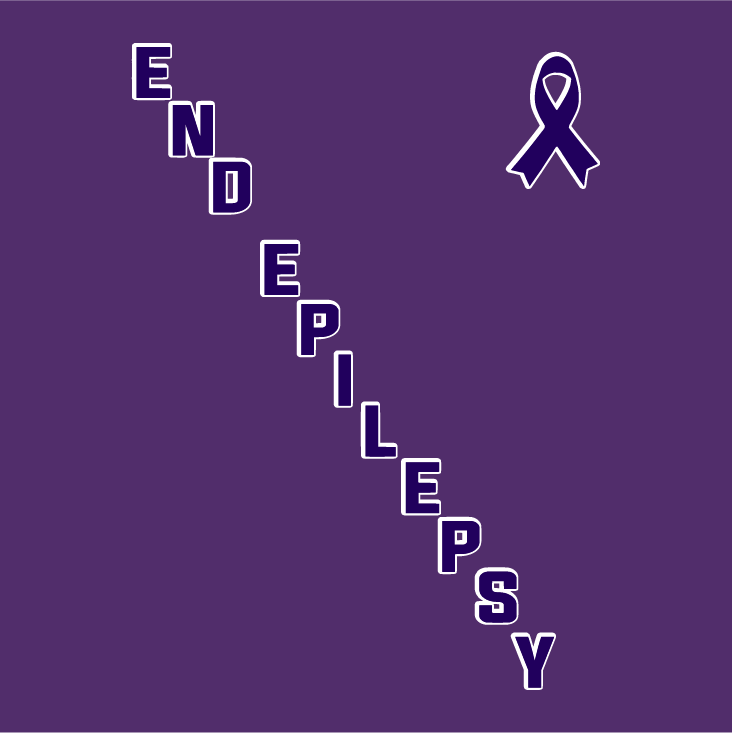 End Epilepsy shirt design - zoomed