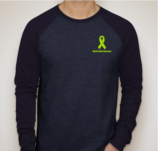 "Listen more. Judge less. FIND NAMI" Fundraiser+Event for NAMI Champaign (IL)- [Logo-Find NAMI-Back] Fundraiser - unisex shirt design - front
