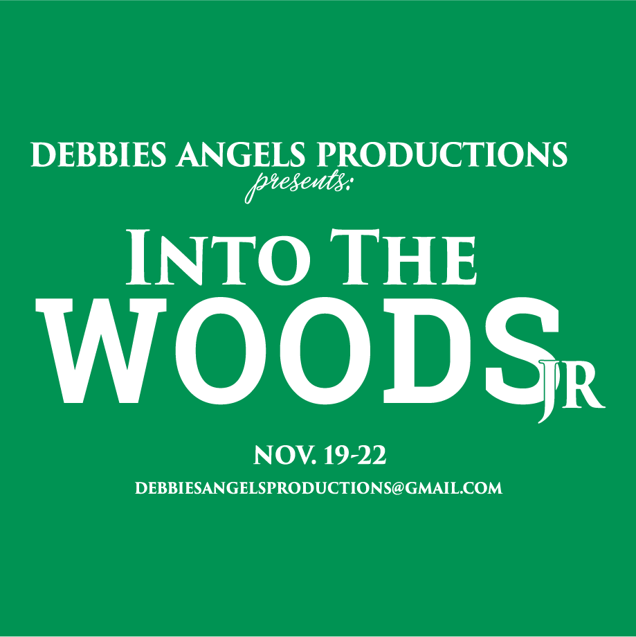 Into the Woods Jr. Fundraiser shirt design - zoomed