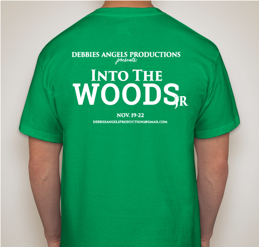 Into the Woods Jr. Fundraiser Fundraiser - unisex shirt design - back