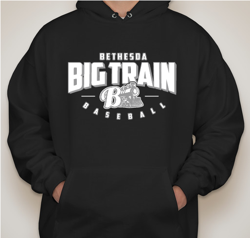 Bethesda Big Train Hooded Sweatshirts Fundraiser - unisex shirt design - front