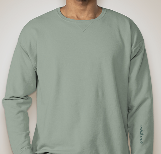 Hanes ComfortWash Garment Dyed Crewneck Sweatshirt 