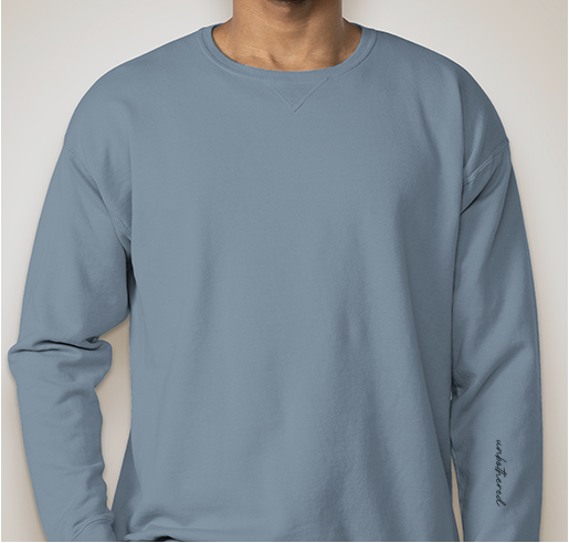 Hanes ComfortWash Garment Dyed Crewneck Sweatshirt 