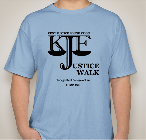 KJF Justice Walk Fundraiser - unisex shirt design - front