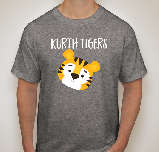 Kurth Tiger T-Shirts Fundraiser - unisex shirt design - front