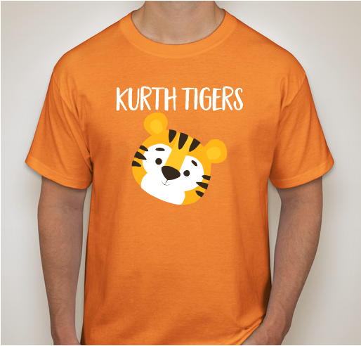 Kurth Tiger T-Shirts Fundraiser - unisex shirt design - front