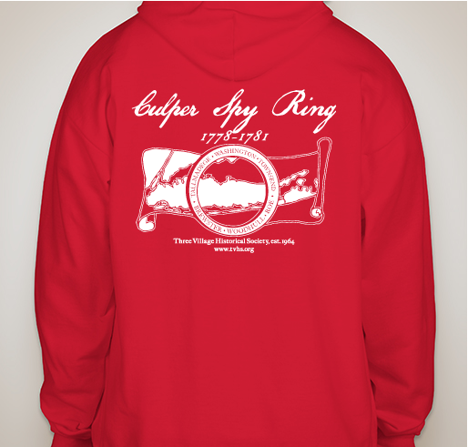 Support TVHS | Culper Spy Ring Hoodie for Cold Weather Fundraiser - unisex shirt design - front
