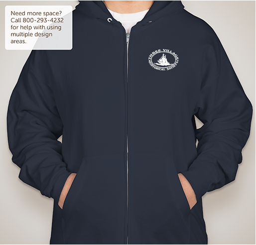 Support TVHS | Culper Spy Ring Hoodie for Cold Weather Fundraiser - unisex shirt design - front