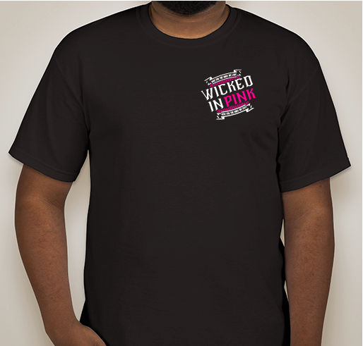 Wicked In Pink 2020 T-Shirt Fundraiser Fundraiser - unisex shirt design - front