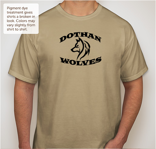 Alpha Spirit Sales Fundraiser - unisex shirt design - front