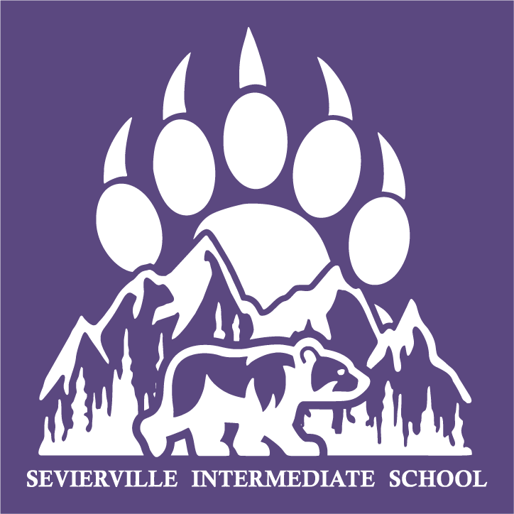 Sevierville Intermediate School Fundraiser shirt design - zoomed