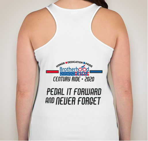 Pedal it Forward - Century Ride Fundraiser - unisex shirt design - back